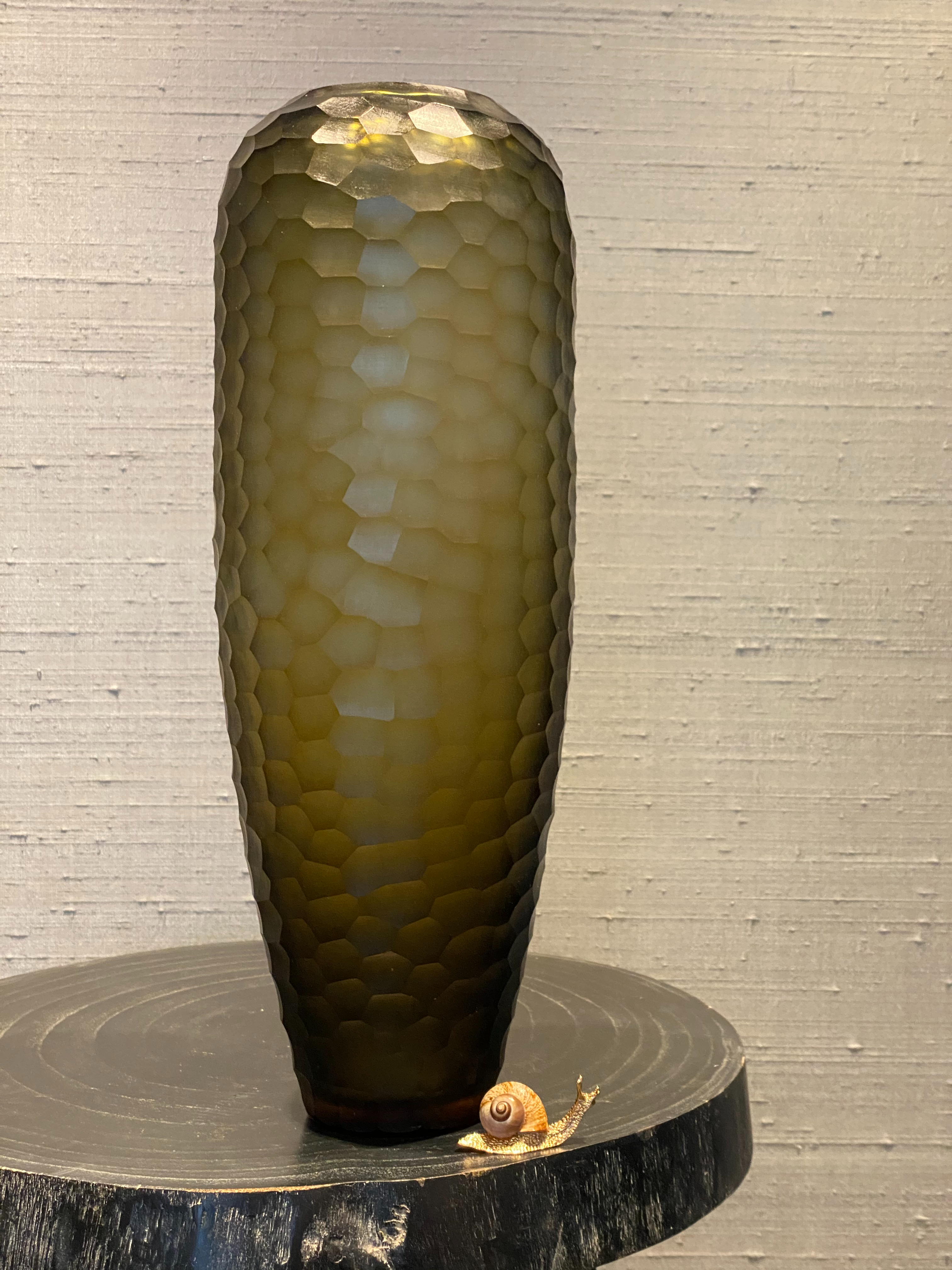 Gerookt Bruin /  Smoked Brown XL - Vaas / Vase