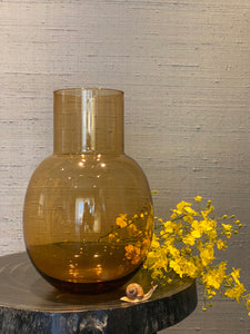 Oker Transparant / Ocher Transparant - Vaas / Vase