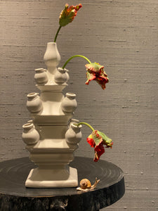 Tulpenvaas wit / Tulip Vase White L - Vaas / Vase