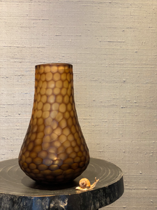 Donker Okerkleurig / Dark Ocher colored - Vaas / Vase