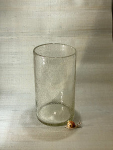 Dutz Cilinder Transparant Bellen M/ Cylinder Transparent Bubbles M - Vaas / Vase