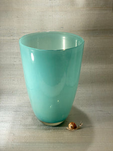 Dutz Rozenvaas turquoise L / Rosevase Turquoise- Vaas / Vase
