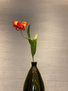 Tulp Rood Groen Geel / Tulip Red Green Yellow - Kunst / Artificial