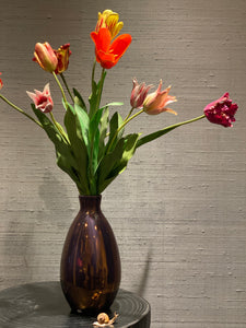 Tulp Papagaai Geel Rood / Tulip Parrot Yellow Red - Kunst / Artificial